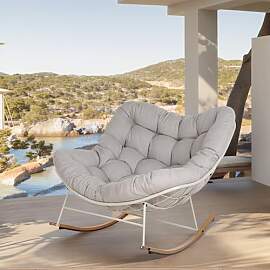 Grand Patio Schaukelstuhl Garten Schwingsessel