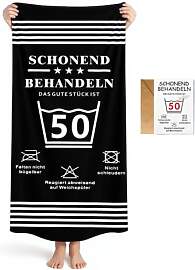 Gratitopia Geschenke zum 50. Geburtstag - Schwarz