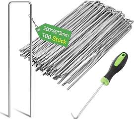 Graxury 100 Stück 20cm Ø 3mm Schwere