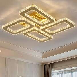 GreeLustr Kristall Kronleuchter, Quadratische