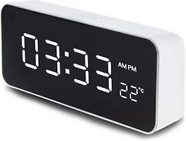 Green Blue GB397 Digitaler Wecker mit Thermometer, 