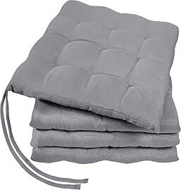 GREEN MARK Textilien Basic 4er-Set Sitzkissen