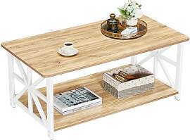 GreenForest Couchtisch mit Stauraum, 100 cm