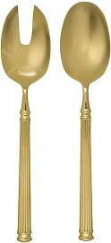 Greengate Salatbesteck 2er-Set Gold Edelstahl  von 