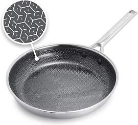 GreenPan Hybrid-Bratpfanne, antihaftbeschichtet,