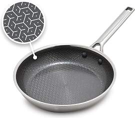 GreenPan Hybrid-Pfanne aus Edelstahl mit