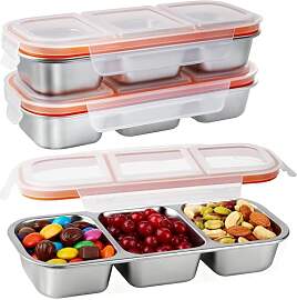 Greentainer 3 pcs Snackbox mit 3