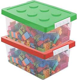 Greentainer Aufbewahrungsbox Spielzeug mit deckel, 