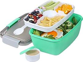 Greentainer Salatbehälter aus PP, Go To Lunchbox