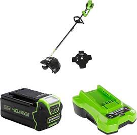 Greenworks 40V Akku-Bürstenmäher mit