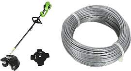 Greenworks 40V Akku Freischneider bürstenlosem,