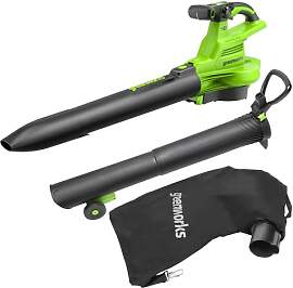 Greenworks 40V Akku Laubsauger / Laubbläser mit