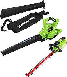 Greenworks 40V Akku-Laubsauger und Laubbläser