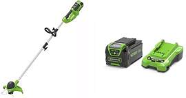 Greenworks 40V Akku Rasentrimmer für mittelgroße 