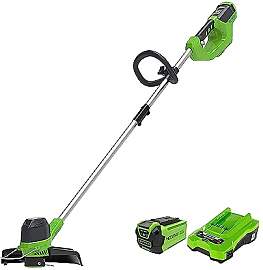 Greenworks 40V Akku Rasentrimmer für mittelgroße 