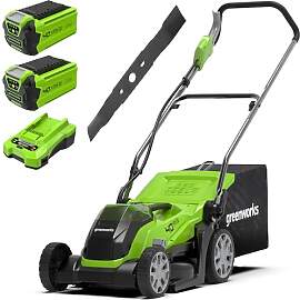 Greenworks 40V Kabelloser Akku Rasenmäher für