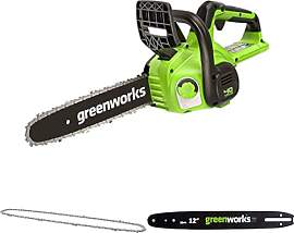 Greenworks Akku Kettensäge, 12 Zoll (30 cm)