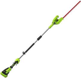 Greenworks G40PHA Akku Stabheckenschere mit
