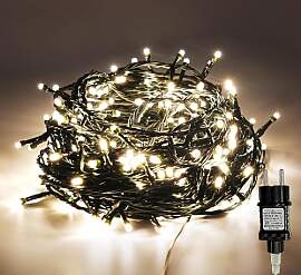 Gresonic 40m 400er Led Lichterkette Strombetrieben 