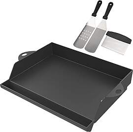 GriHero Universal Plancha Grillplatte Gusseisen
