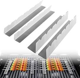 Grill Spieße Rack für 6 Spieße. Hergestellt aus 
