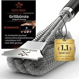Grillbürste Edelstahl VestaFuego – Grill