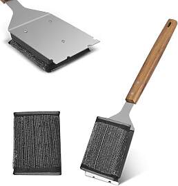 Grillbürste Für Gussrost, 3 IN 1 BBQ Grill