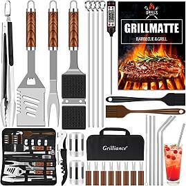 Grilliance BBQ Grillbesteck Set 30 Grillzubehör