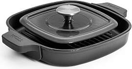 Grillpfanne WOLL "Iron", grau, B:24cm