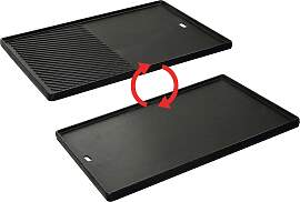 Grillplatte ENDERS, schwarz, B:44,5cm H:5cm