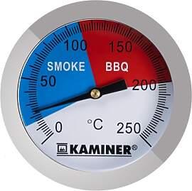 Grillthermometer Analog Bimetall Edelstahl bis