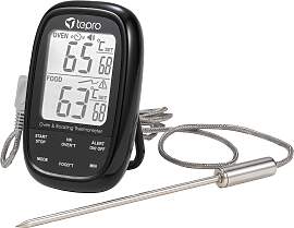 Grillthermometer TEPRO, schwarz, B:7,1cm H:10,9cm
