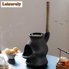 Grober Keramik-Holzkohleofen, Dual-Use-Ofen für