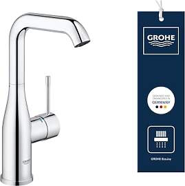 GROHE Essence, Waschtischarmatur hoch,