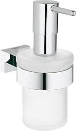 GROHE Essentials Cube - Seifenspender (mit Halter, 