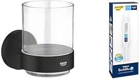 Grohe Start - Glas mit Halter- Set (Material: