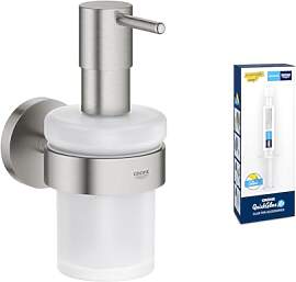 GROHE Start - Seifenspender mit Halter (Füllmenge 