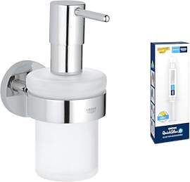 GROHE Start - Seifenspender mit Halter (Füllmenge 