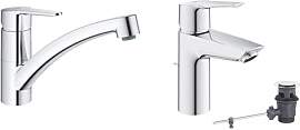 GROHE StartEco - Einhand- Spültischarmatur &