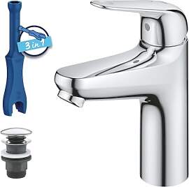GROHE Swift, energiesparende Waschtischarmatur,