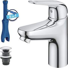 GROHE Swift, energiesparende Waschtischarmatur,