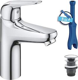 GROHE Swift, Waschtischarmatur, wassersparend