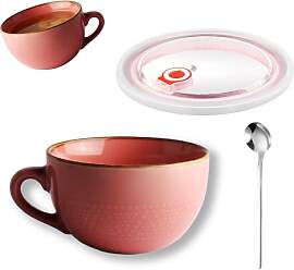 Groß Tasse Keramik, 700ml Cappuccinotasse mit