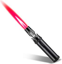 Große Flamme Sturmfeuerzeug Stabfeuerzeug - 20cm