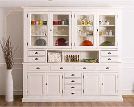 Großer Buffetschrank Landhausstil gewachst