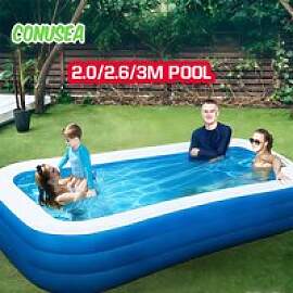 Großer Pool für Erwachsene, Kinder, Familie,