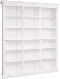 Großes romantisches Bücherregal Landhausstil