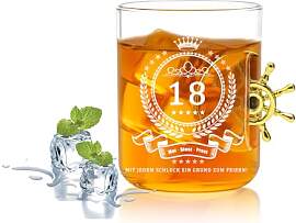 GROVBLE Geschenke zum 18 Geburtstag Junge,Whisky
