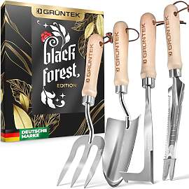 GRÜNTEK 4-TLG Gartenwerkzeug-Set, Premium