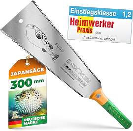 GRÜNTEK FUGU Japansäge Ryoba 300 mm –